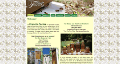 Desktop Screenshot of francisfarms.com
